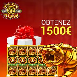 Bonus sans dépôt du casino en ligne Golden Tiger